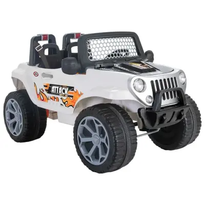 Pilsan Attack Çift Kişilik 12 Volt Kumandalı Akülü Araba