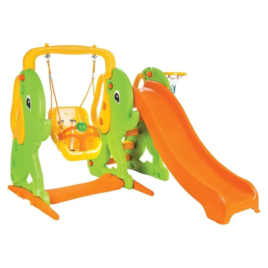 Pilsan Fil Salıncak Ve Kaydırak Seti - 1