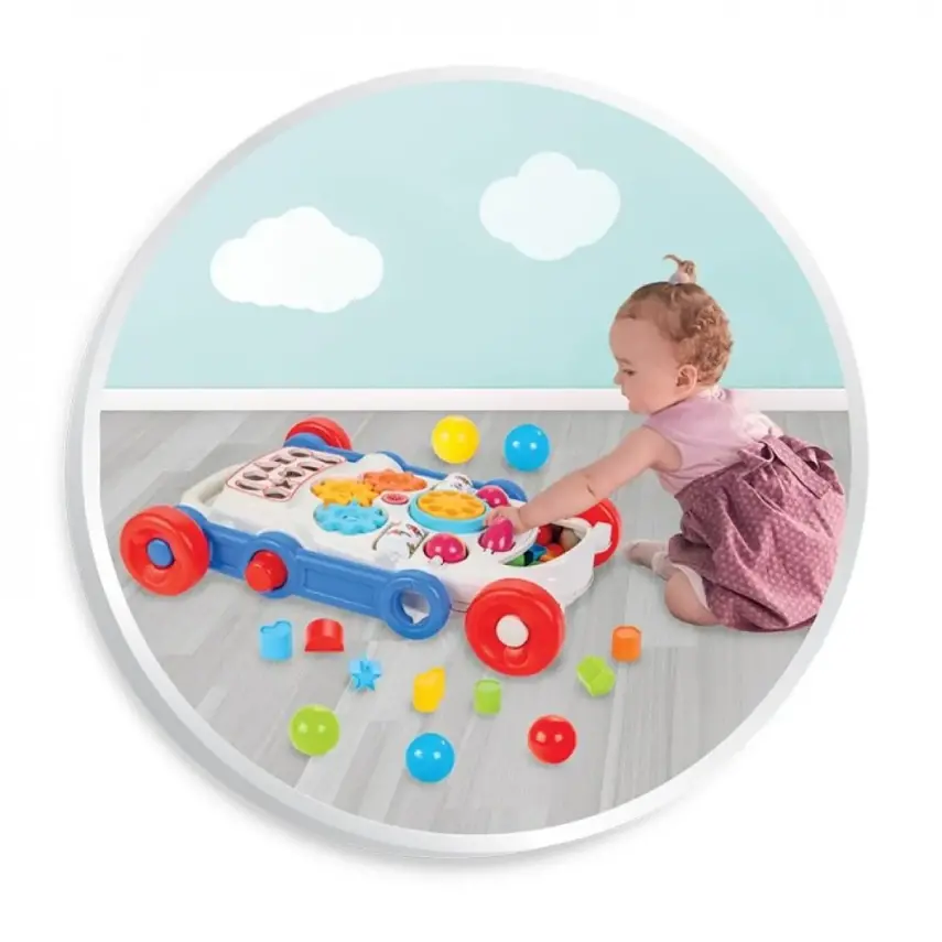 Pilsan Happy İlk Adım Arabası Pembe - 5