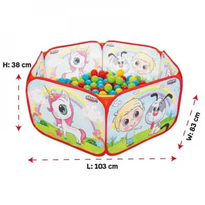 Pilsan Katlanabilir Top Havuzu ve 200 Adet Top - 3