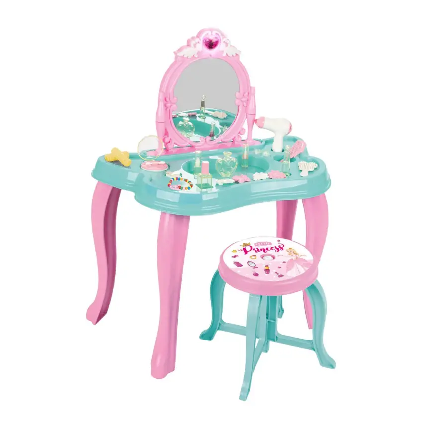 Pilsan Kelebek Makyaj Masası Müzikli Sihirli 19 Parça Pembe - 1