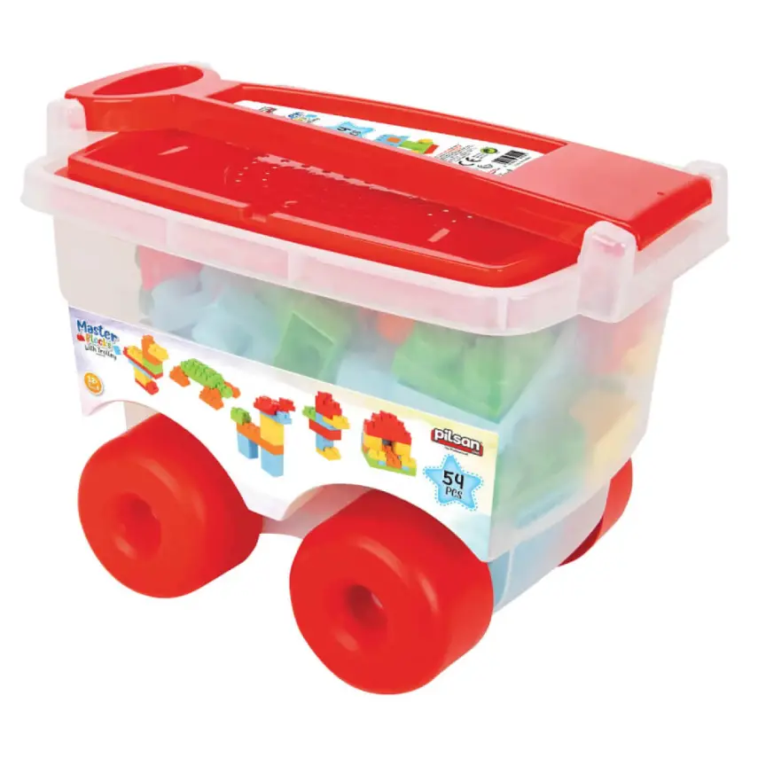 Pilsan Master Bloklu Trolley 54 Parça - 1
