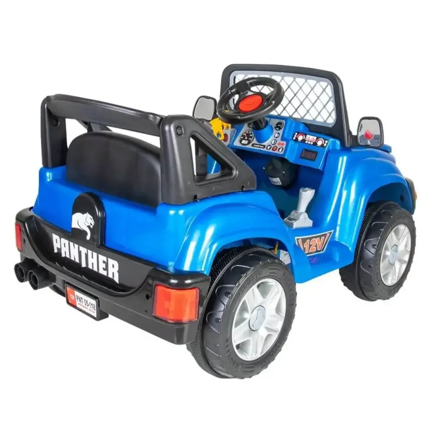 Pilsan Panther Akülü Araba Kumandalı 12 Volt Metalik Mavi - 4