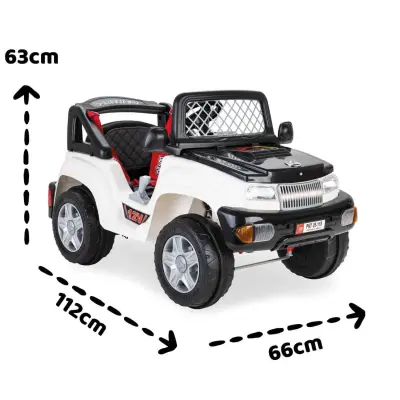 Pilsan Panther Radyolu Akülü Araba Kumandalı 12 Volt Beyaz - 3