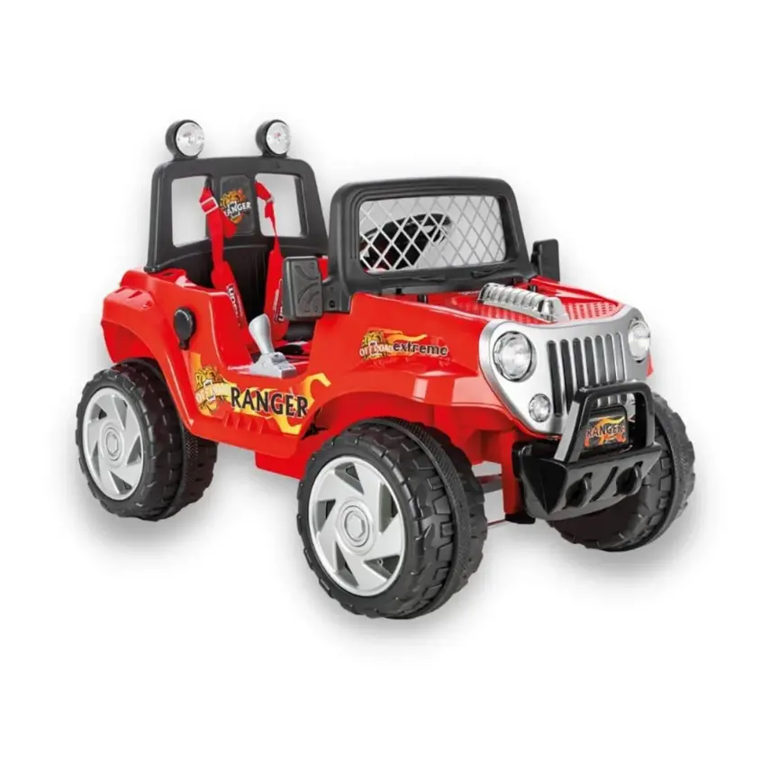 Pilsan Ranger Uzaktan Kumandalı Akülü Araba Kırmızı - 1