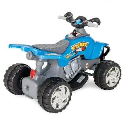 Pilsan Rocket Akülü Araba 12 Volt Mavi - 4