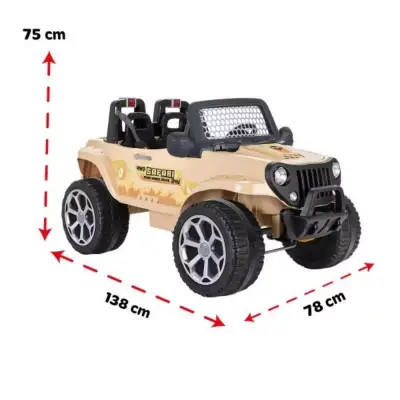 Pilsan Safari 4X4 Çift Kişilik Akülü Araba 24V - 3