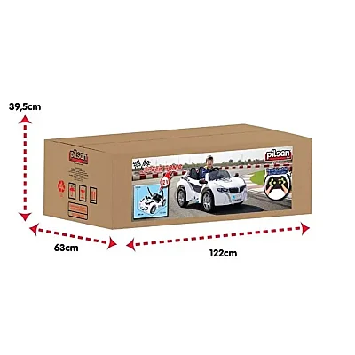 Pilsan Speedsonıc Akülü Araba 12V Uzaktan Kumandalı – Bluetoothlu Sarı - 4