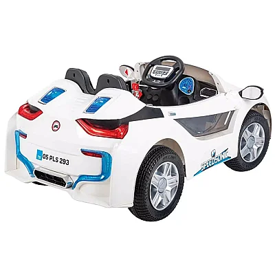 Pilsan Speedsonıc Akülü Araba 12V Uzaktan Kumandalı – Bluetoothlu Beyaz - 3