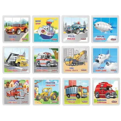 Pilsan Taşıtlar Puzzle 