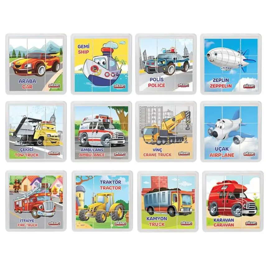 Pilsan Taşıtlar Puzzle  - 1