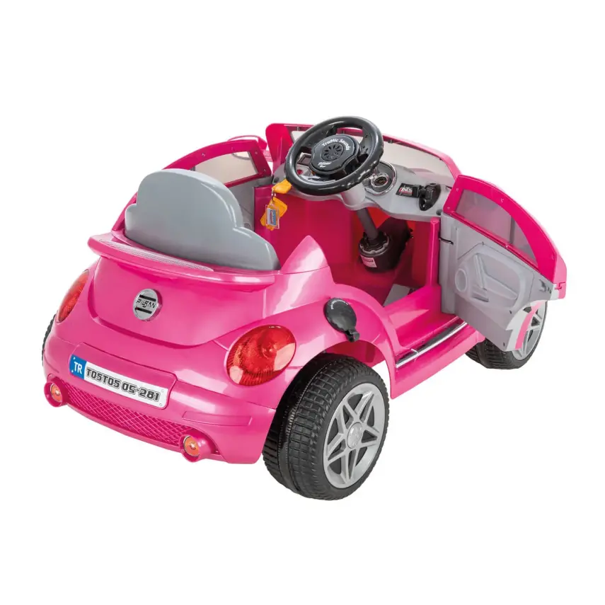Pilsan Tostos Akülü Araba 12 Volt Pembe - 2