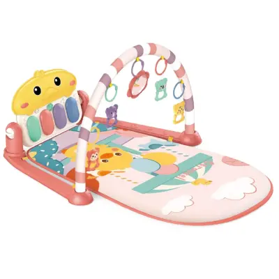 Piyanolu Ördek Gökkuşağı Bebek Oyun Halısı - 3