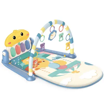 Piyanolu Ördek Gökkuşağı Bebek Oyun Halısı - 6