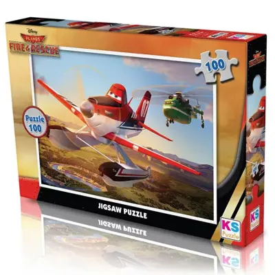 Planes Puzzle 100 Parça - 1