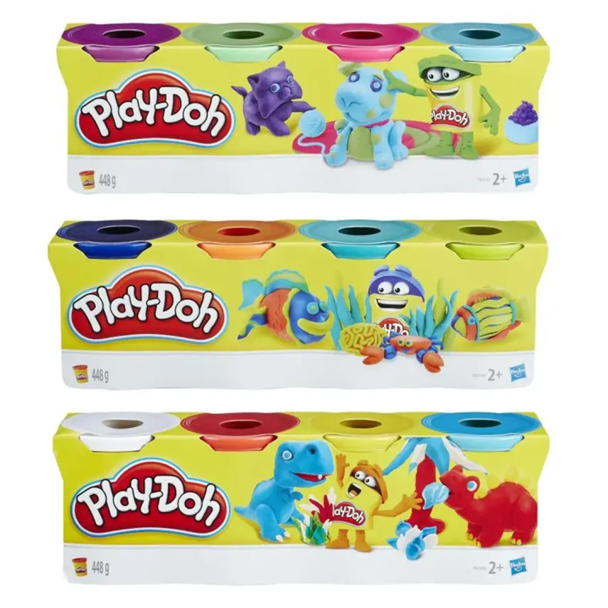 Play-Doh 4'Lü Oyun Hamuru 448 gr - 1