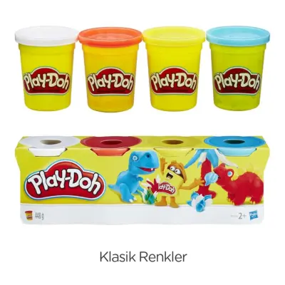 Play-Doh 4'Lü Oyun Hamuru 448 gr (1)