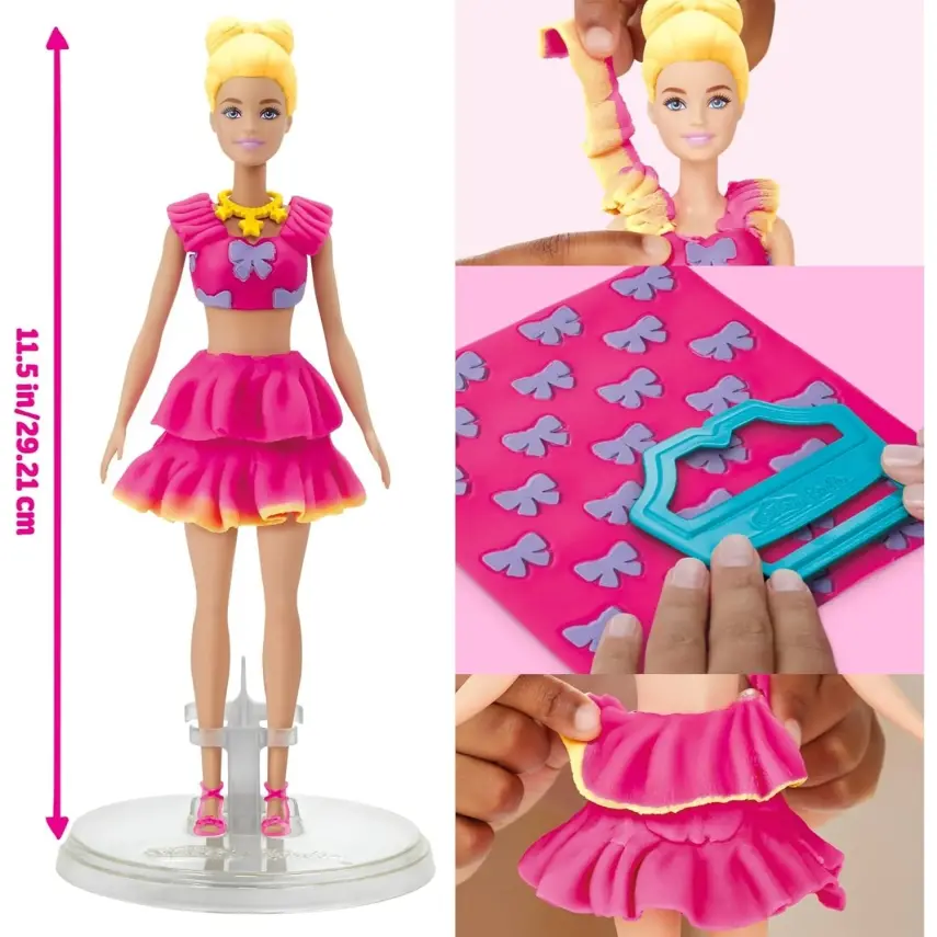 Play-Doh Barbie Ruffles And Bows - 10