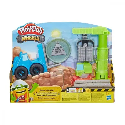 Play-Doh Çalışkan Vinç ve Forklift (1)