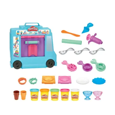 Play-Doh Ice Cream Truck Playset (1)