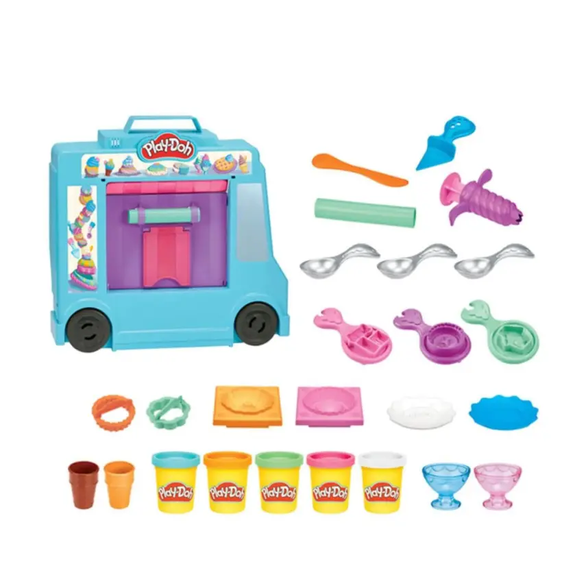 Play-Doh Ice Cream Truck Playset - 2