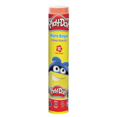 Play-Doh Kuru Boya Tüp 12 Renk
