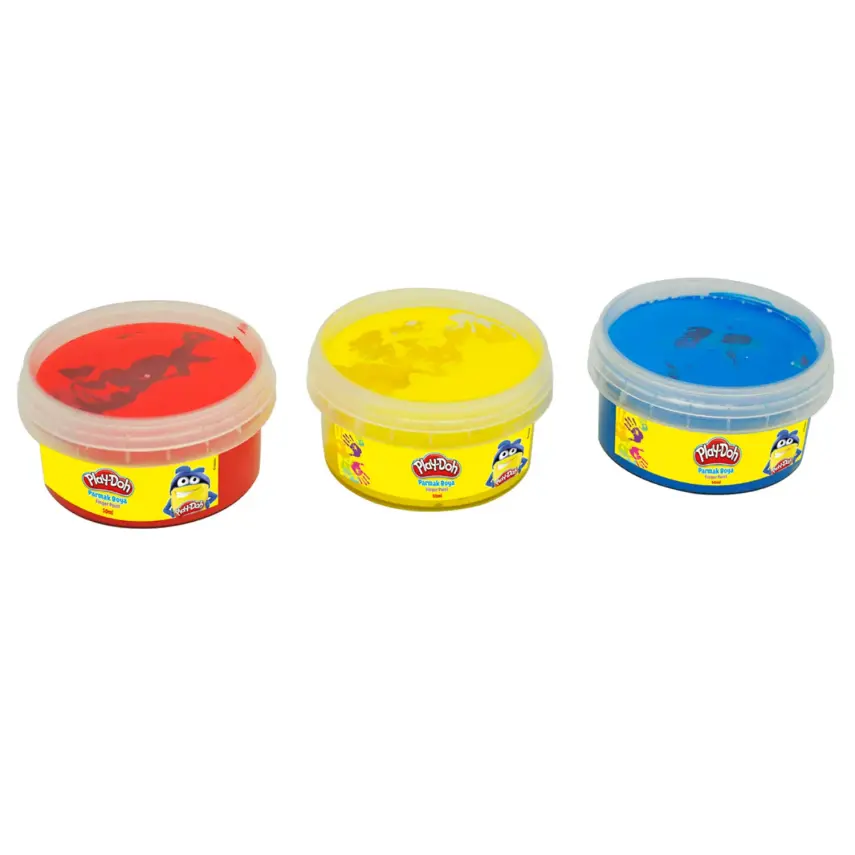 Play-Doh Parmak Boyası 3 Renk 50 Ml. - 2