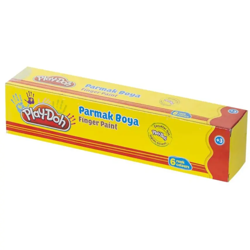 Play-Doh Parmak Boyası 6 Renk Birleşik 30 ml - 2