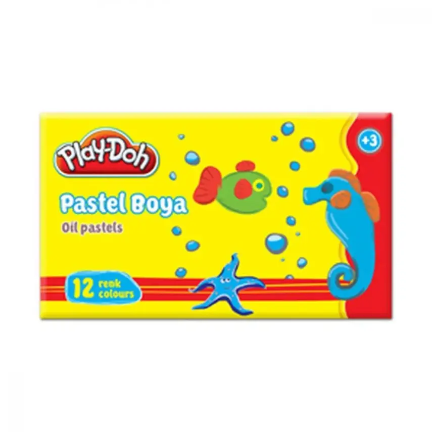Play-Doh Pastel Boya 12 Renk - 1