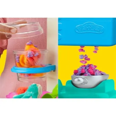 Play-Doh Raınbow Swırl Ice Cream Plays - 9