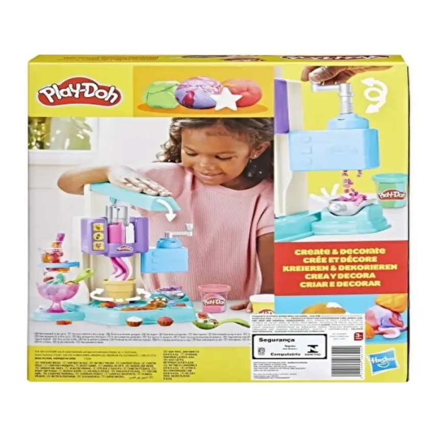 Play-Doh Raınbow Swırl Ice Cream Plays - 10
