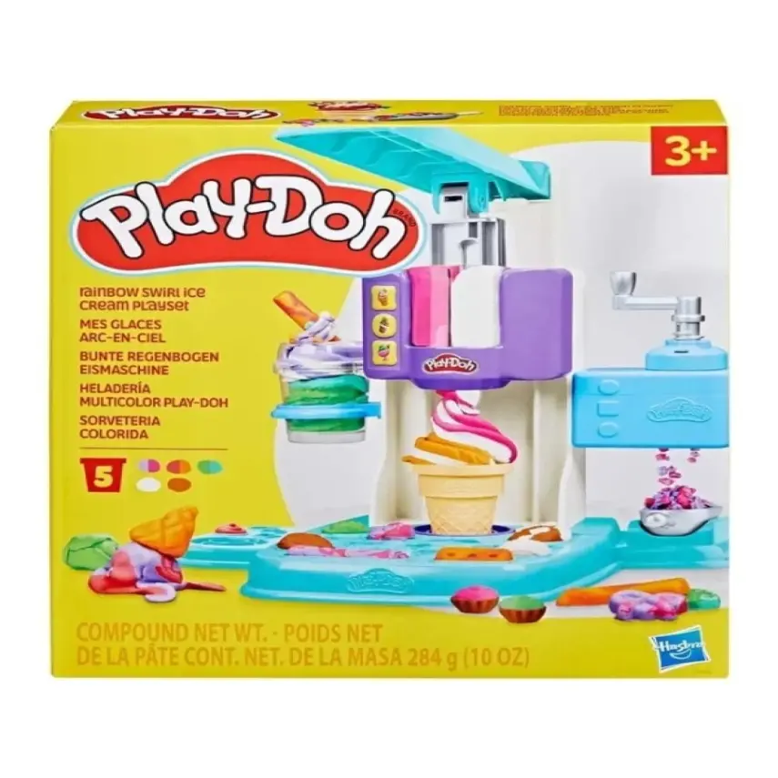 Play-Doh Raınbow Swırl Ice Cream Plays - 13