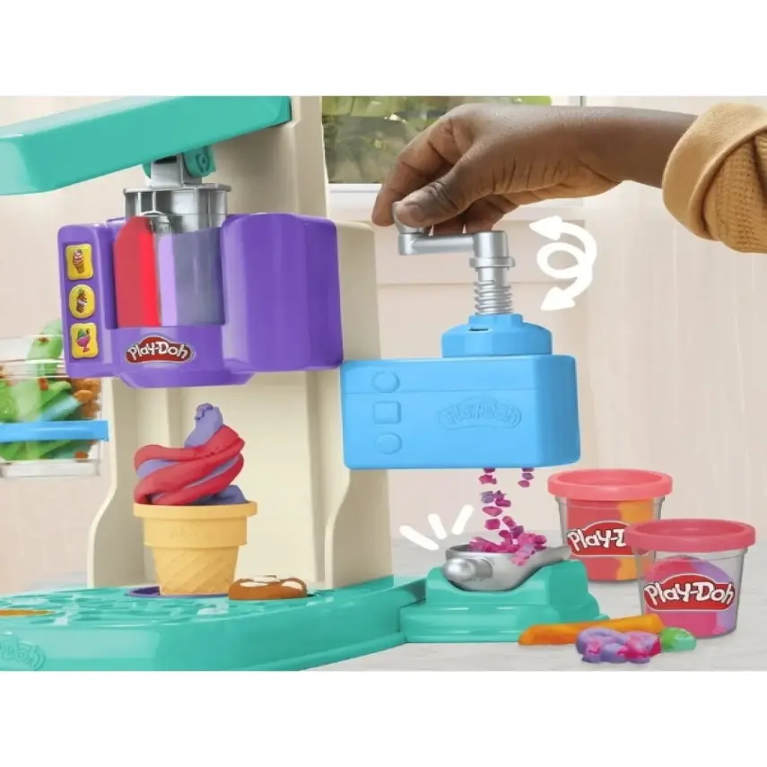 Play-Doh Raınbow Swırl Ice Cream Plays - 11