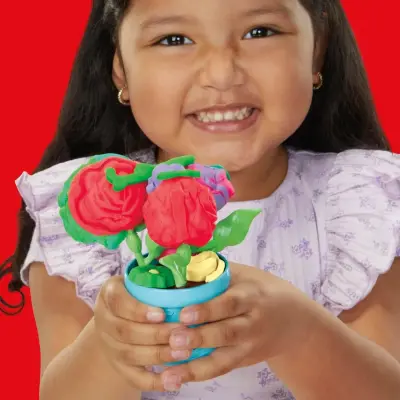 Play-Doh Renkli Çiçekler Botanik Oyun Seti - 9