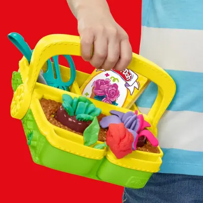 Play-Doh Renkli Çiçekler Botanik Oyun Seti (1)