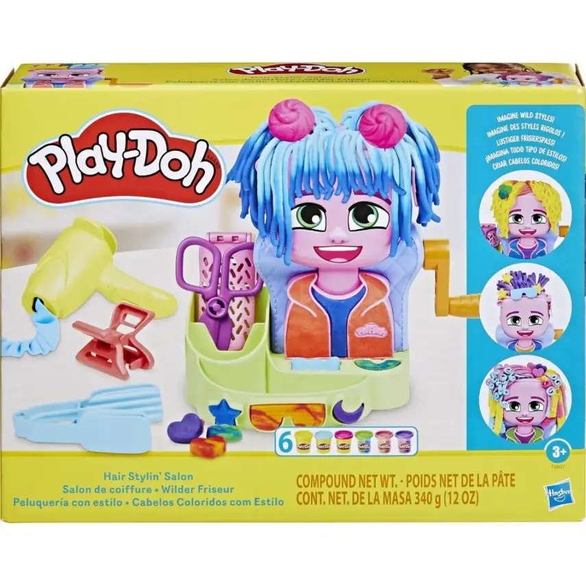 Play-Doh Renkli Kuaför Salonu - 10