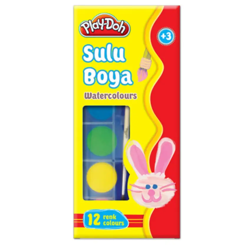 Play-Doh Sulu Boya 12 Renk - 1