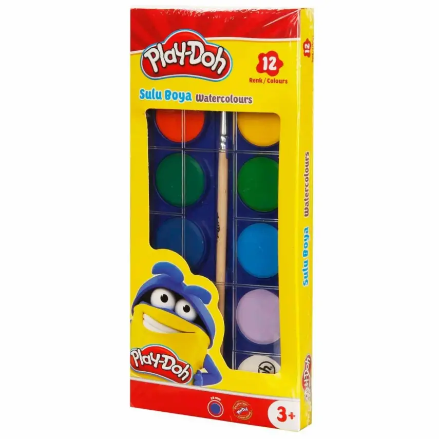 Play-Doh Suluboya 12 Renk Büyük - 3