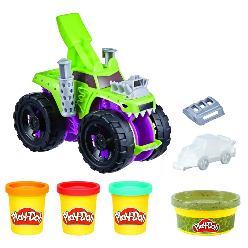 Play-Doh Wheels Canavar Kamyon Oyun Hamuru Seti - 1