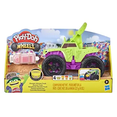 Play-Doh Wheels Canavar Kamyon Oyun Hamuru Seti (1)