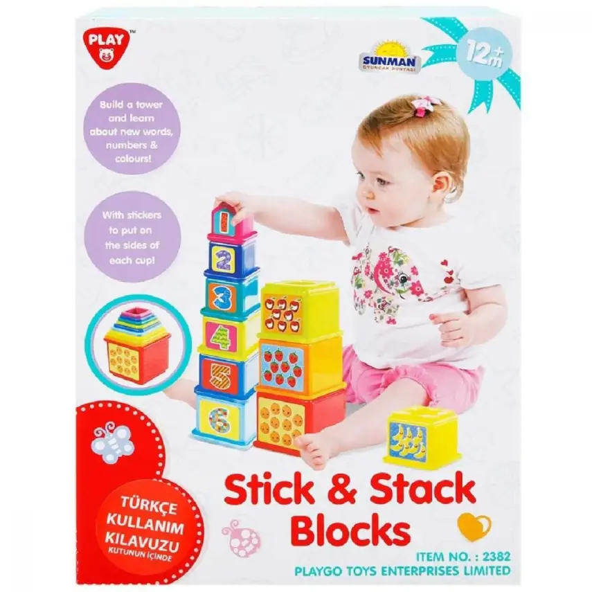 Play Go Aktivite Blokları Rakamlar Ve Meyveler - 1