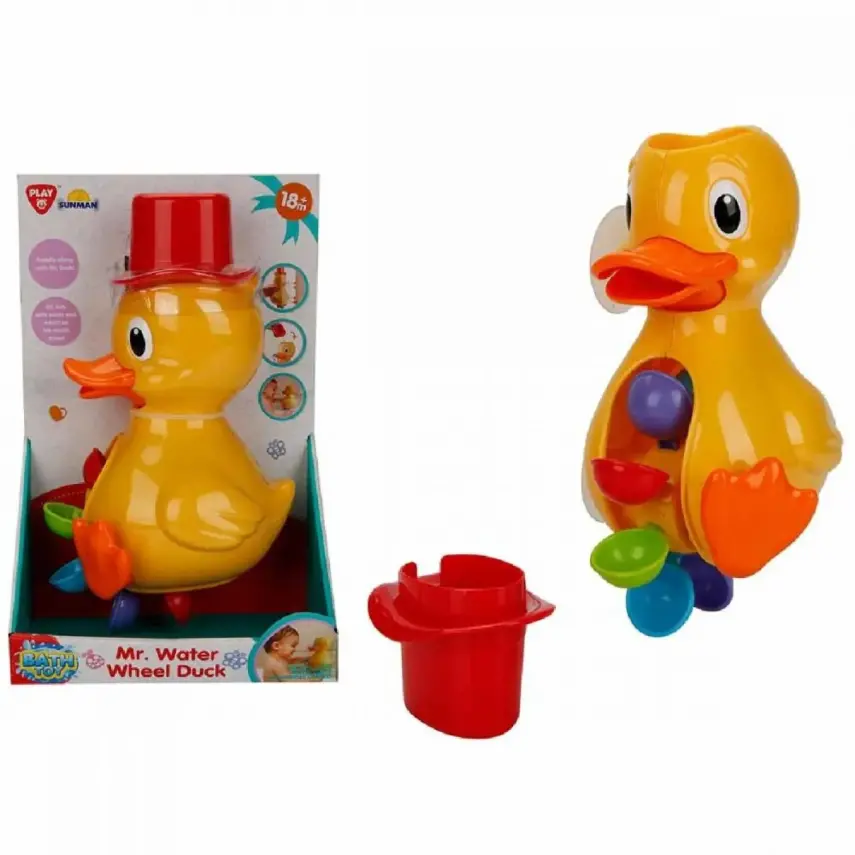 Play Go Banyo Oyuncağı Mr.Water Wheel Ördek - 1