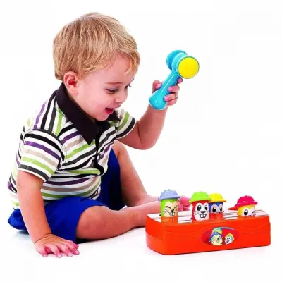 Play Go Çekiç Oyunu Köstebek Avı Müzikli Ve Işıklı (1)