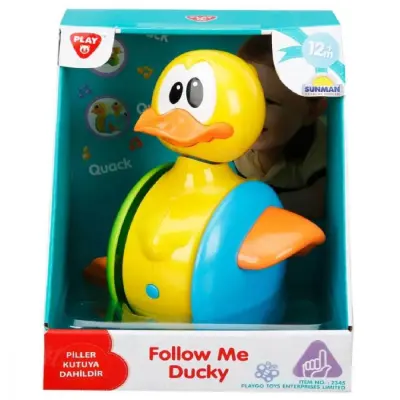 Play Go Emekleme Arkadaşım Ördek Tekerlekli Müzikli (1)