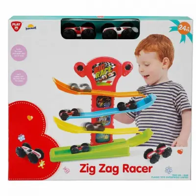 Play Go Garaj Set 2 Arabalı 4 Katlı 8 Parça (1)