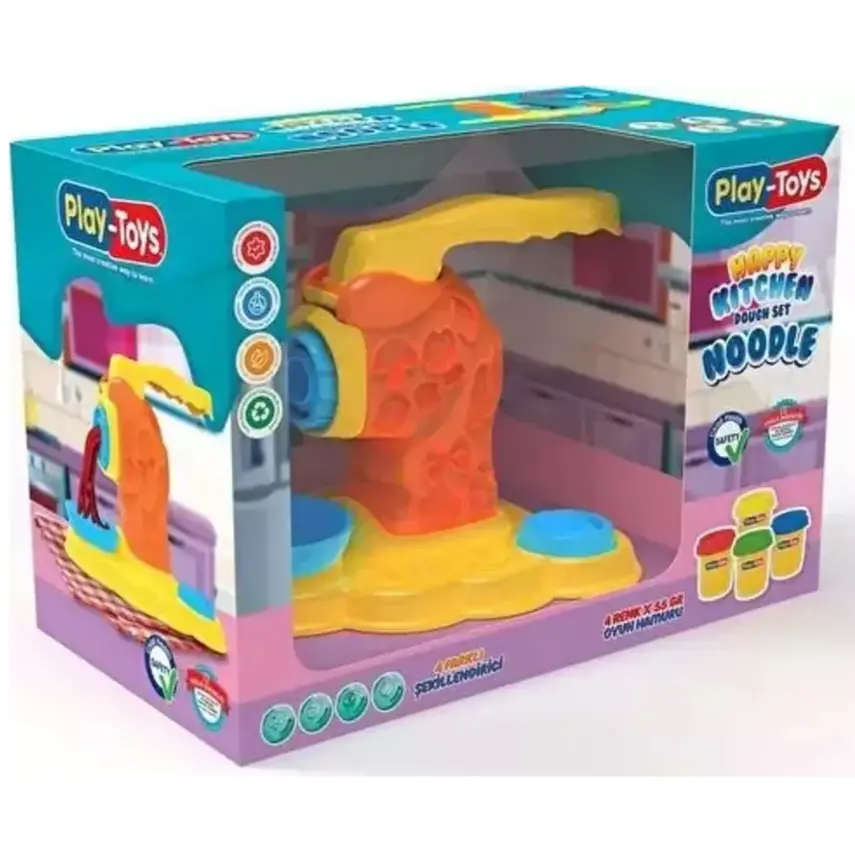 Play Toys Happy Kitchen Noodle Dough Set - 2