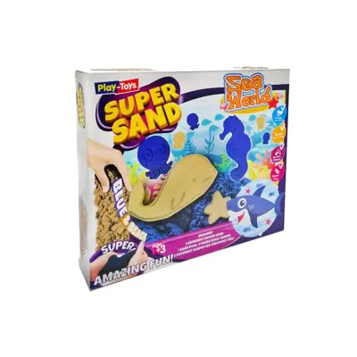 Play Toys Kinetik Kum Deniz Dünyası Oyun Kumu 500gr (1)