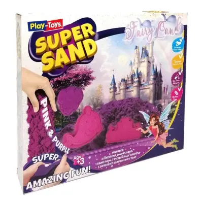 Play Toys Kinetik Kum Peri Ülkesi Oyun Kumu 500gr - 2