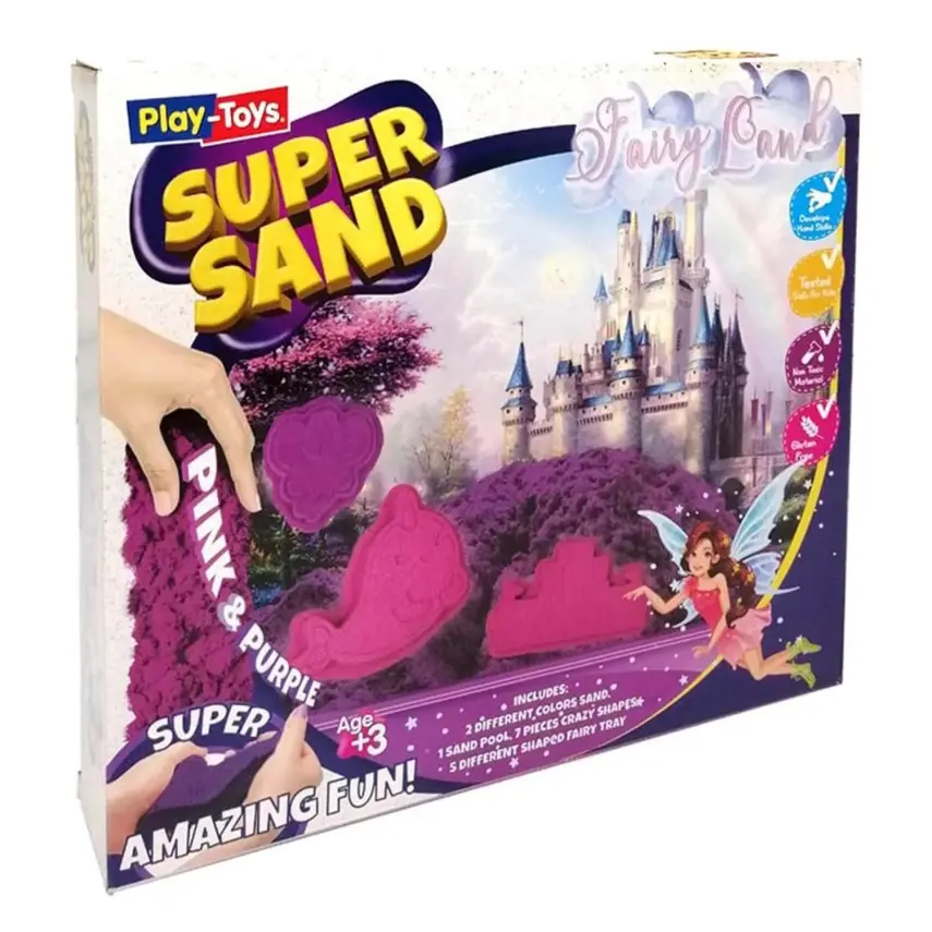 Play Toys Kinetik Kum Peri Ülkesi Oyun Kumu 500gr - 2