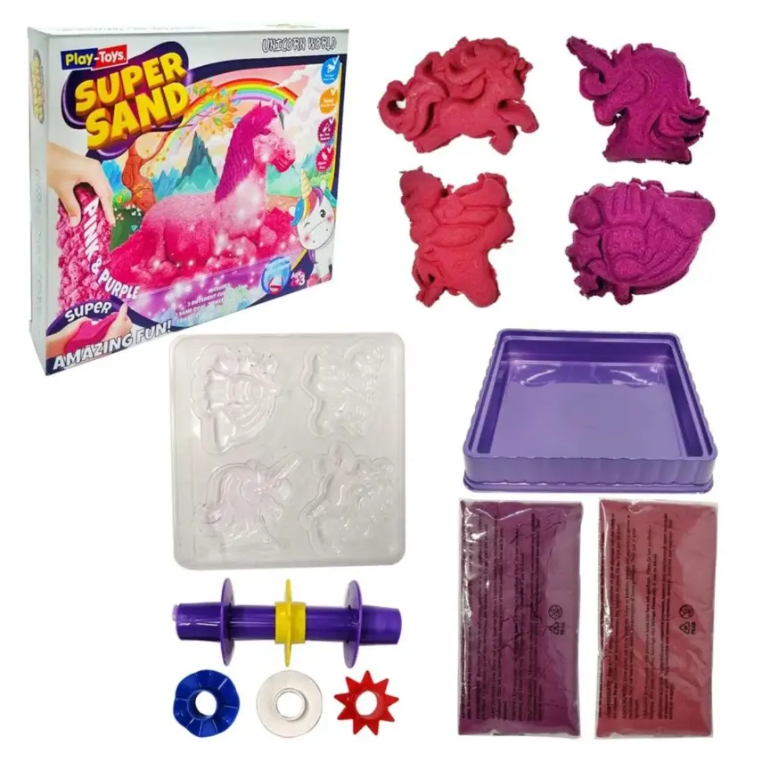 Play Toys Kinetik Kum Uzay Macerası Oyun Kumu 500gr - 1